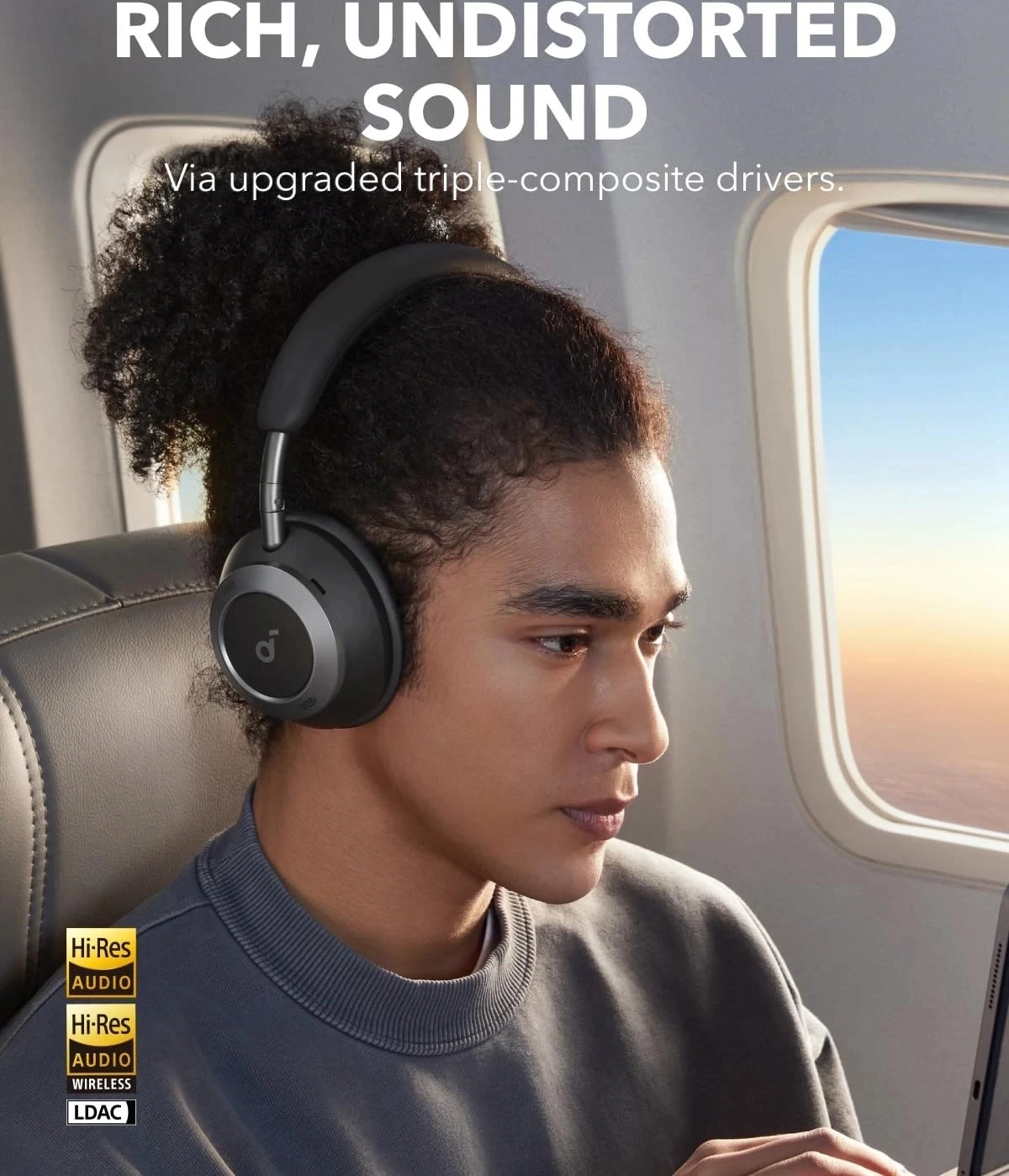 هدفون بلوتوثی انکر Anker Soundcore Space ONE Pro مدل A3062