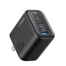 شارژر دیواری انکر مدل A121C ظرفیت ۷۰ وات با ۴ پورت